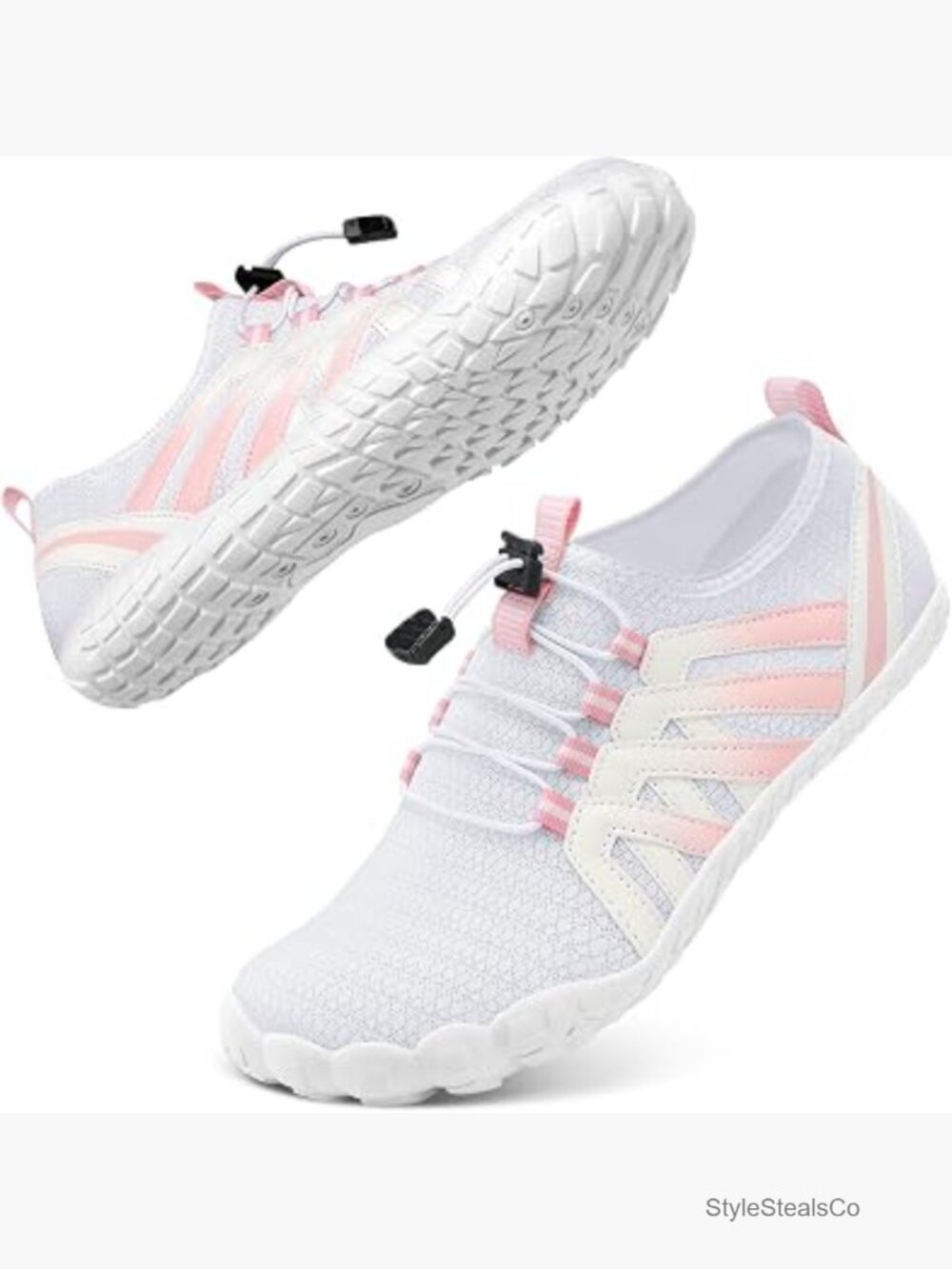 Quick Dry Five Toe Water Shoes for Women Men Barefoot Wide Toe Box Non-Slip